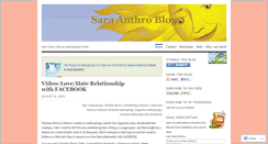 Desktop Screenshot of anthropologyasawayofbeing.wordpress.com