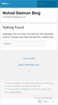 Mobile Screenshot of nsleiman.wordpress.com