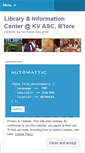 Mobile Screenshot of kvasclibraryinfo.wordpress.com