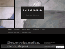 Tablet Screenshot of emieatworld.wordpress.com