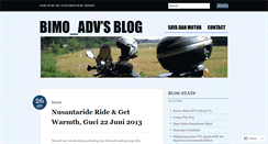 Desktop Screenshot of bimoadv.wordpress.com