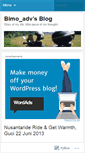 Mobile Screenshot of bimoadv.wordpress.com