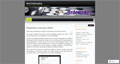 Desktop Screenshot of desordenados.wordpress.com