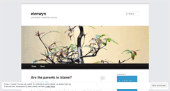 Desktop Screenshot of elenwyn.wordpress.com