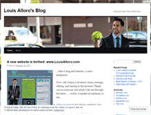 Tablet Screenshot of louisalloro.wordpress.com