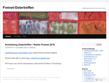 Tablet Screenshot of freinetisch.wordpress.com