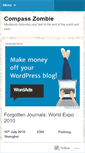 Mobile Screenshot of compasszombie.wordpress.com