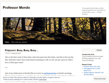 Tablet Screenshot of profmondo.wordpress.com