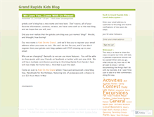 Tablet Screenshot of grkids2.wordpress.com