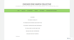 Desktop Screenshot of chicagodykemarch.wordpress.com