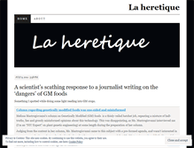 Tablet Screenshot of laheretique.wordpress.com