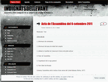 Tablet Screenshot of indignatsdellevant.wordpress.com