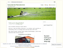 Tablet Screenshot of lillerud.wordpress.com