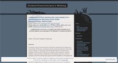 Desktop Screenshot of globalcitizen1stclass.wordpress.com