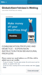 Mobile Screenshot of globalcitizen1stclass.wordpress.com