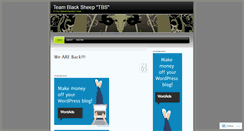 Desktop Screenshot of blacksheeppb.wordpress.com