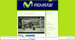 Desktop Screenshot of movistarecuador.wordpress.com