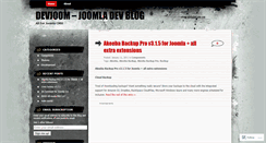 Desktop Screenshot of devjoom.wordpress.com