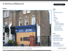 Tablet Screenshot of hahildebrand.wordpress.com