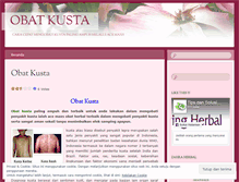 Tablet Screenshot of obatkustasite.wordpress.com