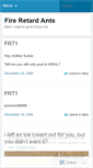 Mobile Screenshot of fireretardants.wordpress.com