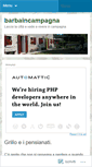 Mobile Screenshot of barbaincampagna.wordpress.com