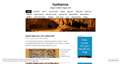 Desktop Screenshot of hunharcos.wordpress.com