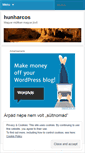 Mobile Screenshot of hunharcos.wordpress.com