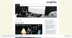 Desktop Screenshot of meglinke.wordpress.com