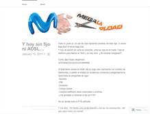 Tablet Screenshot of movistarcapado.wordpress.com