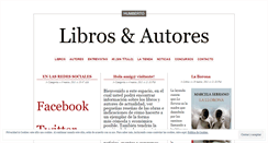 Desktop Screenshot of librosyautores.wordpress.com