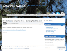 Tablet Screenshot of campingfamilies.wordpress.com