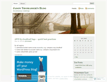 Tablet Screenshot of jthomasser.wordpress.com