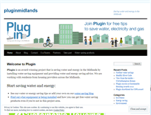 Tablet Screenshot of pluginmidlands.wordpress.com