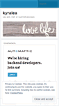 Mobile Screenshot of kyralea.wordpress.com