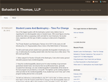 Tablet Screenshot of irvinebankruptcyattorney.wordpress.com