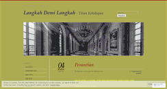 Desktop Screenshot of nizam83.wordpress.com