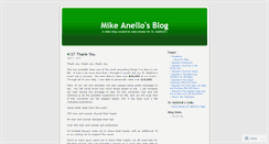 Desktop Screenshot of anello37.wordpress.com