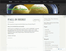 Tablet Screenshot of monpetitecuisine.wordpress.com