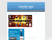 Tablet Screenshot of explosaocapas.wordpress.com