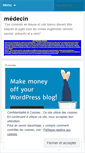 Mobile Screenshot of medecincritique.wordpress.com