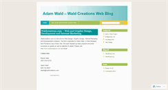 Desktop Screenshot of adamx117.wordpress.com