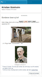 Mobile Screenshot of kristianstokholm.wordpress.com