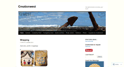 Desktop Screenshot of creationwest.wordpress.com