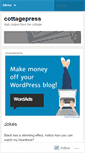 Mobile Screenshot of cottagepress.wordpress.com