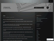Tablet Screenshot of cottagepress.wordpress.com