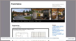 Desktop Screenshot of franksalvia.wordpress.com