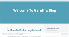 Desktop Screenshot of garethphillips.wordpress.com