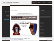 Tablet Screenshot of peterwoodbridge.wordpress.com