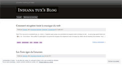 Desktop Screenshot of indianatux.wordpress.com